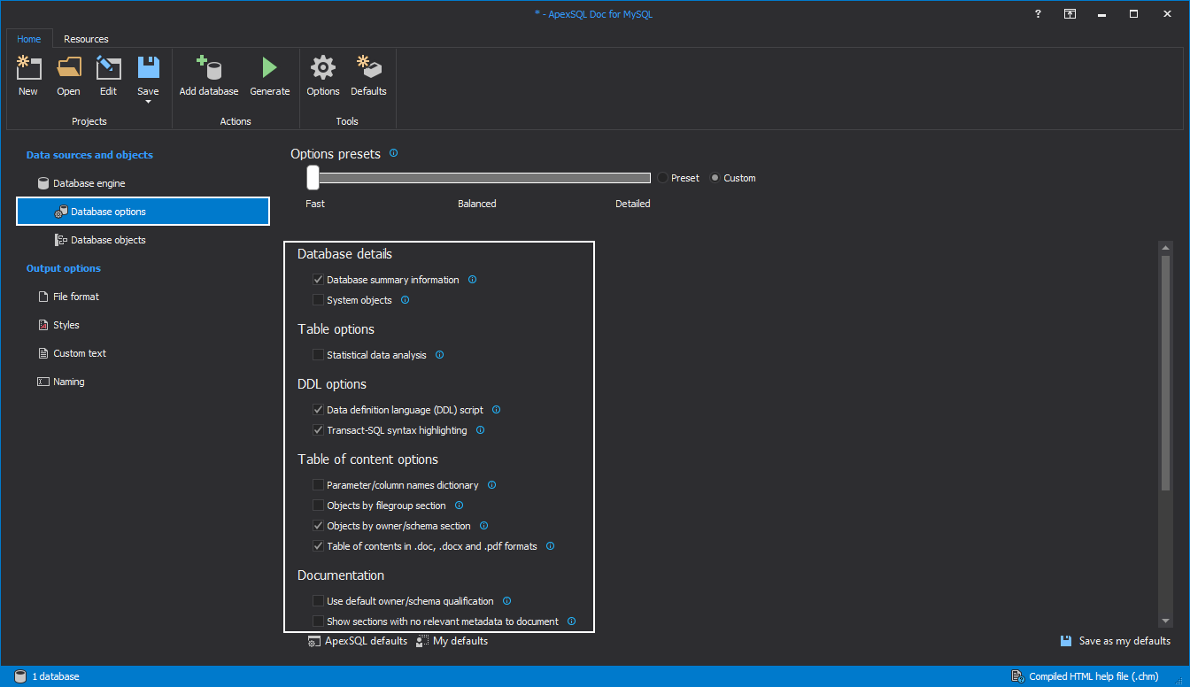 An Introduction To Apexsql Doc For Mysql Tv 6861